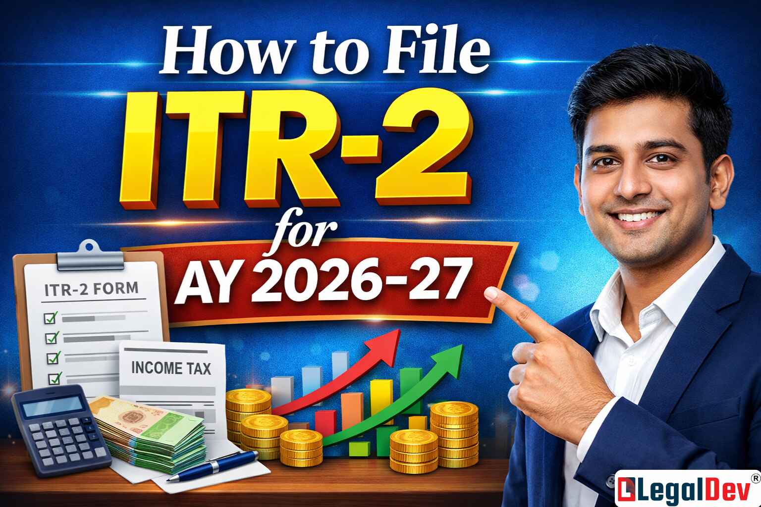 ITR-2 for AY 2026-27: Who Can File, Last Date & How to File Online